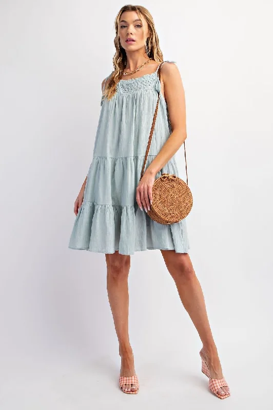 Mint Blue Midi Dress Best midi dresses for summer vacation