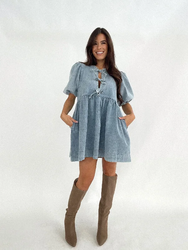 Lorena Denim Dress